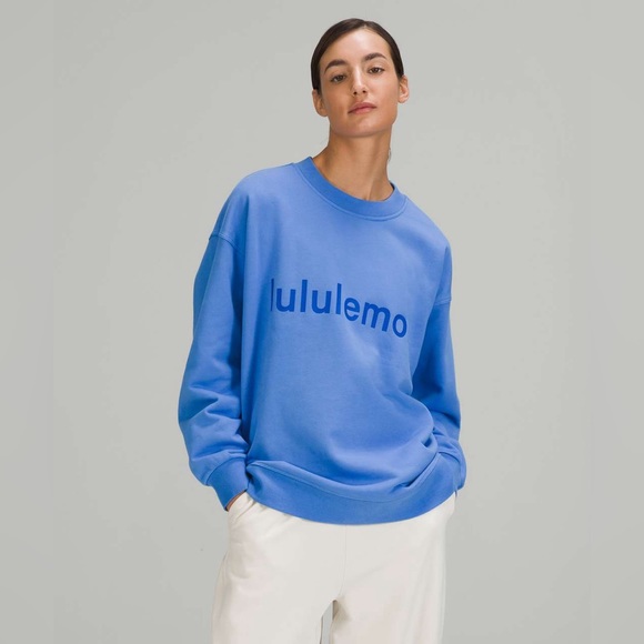 🚫Sold🚫 Lululemon Perfectly Oversized Crew *Graphic - Picture 2 of 7